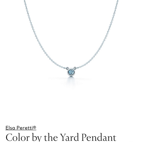 Tiffany And Co Aquamarine Necklace 